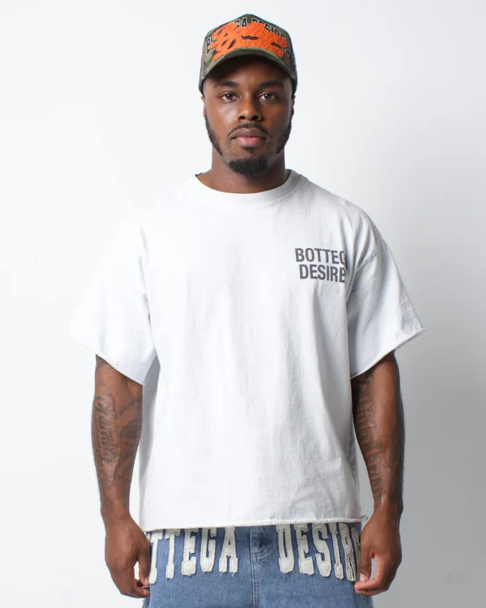 BOTTEGA DESIRES FUCK EM T-SHIRT (WHITE))