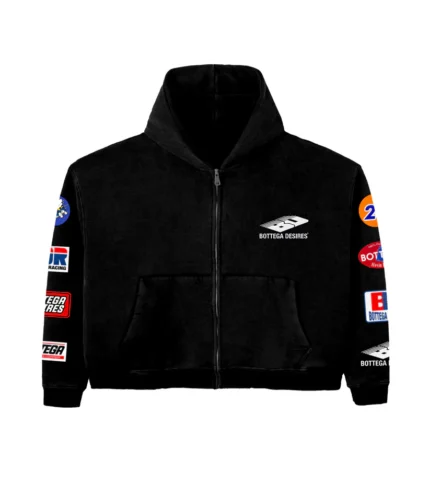BOTTEGA DESIRES BDR PATCHES JACKET (BLACK)