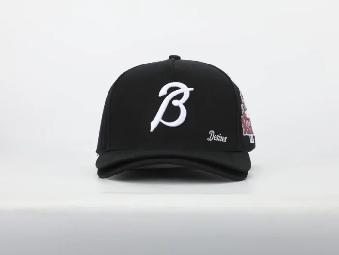 Bottega Desire DOUBLE BRIM HAT (BLACK)
