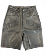 Bottega Desires LEATHER SHORTS